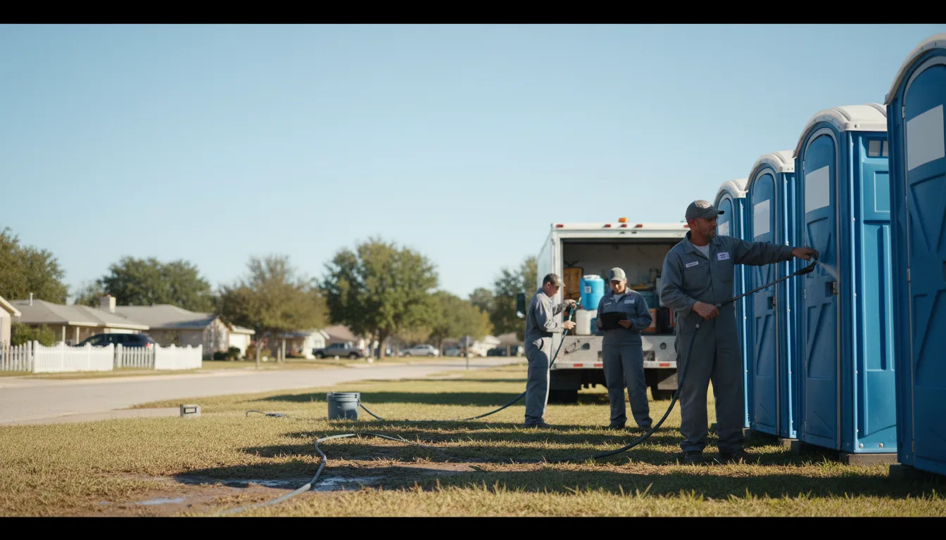 Long-Term Portable Toilet Rental in Forgan, OK near me